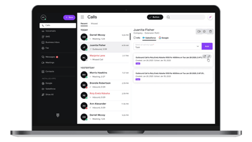 Salesforce and Vonage App Center